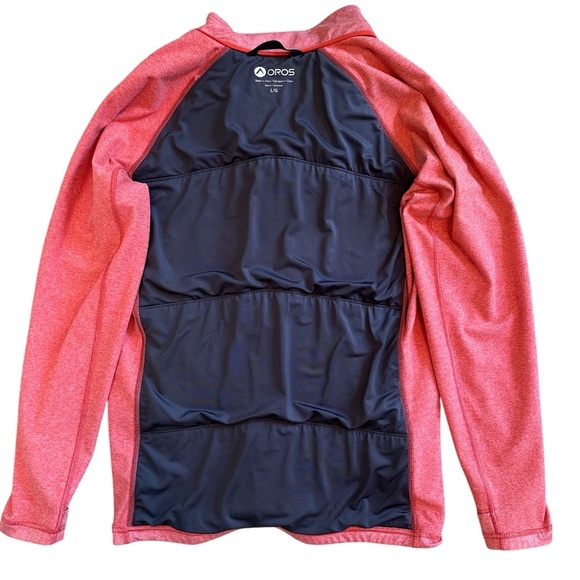 OROS Men’s SolarCore Explorer Quarter Zip Pullover Heather Orange Size‎ Large - Picture 12 of 16